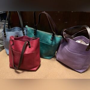 Portland Leather Large Totes